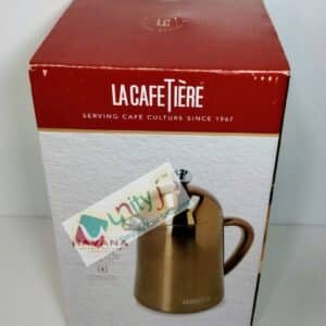 Unityj Uk Kitchen Appliances La Cafetière Havana Copper Stainless Steel Double Walled Cafetière, Eight Cup 916