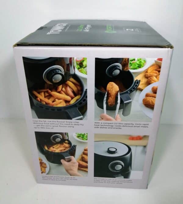 Unityj Uk Kitchen Appliances Tower T17023 Vortx Manual Air Fryer 1 870