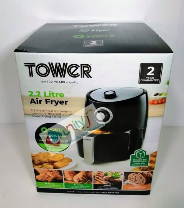 Unityj Uk Kitchen Appliances Tower T17023 Vortx Manual Air Fryer 869