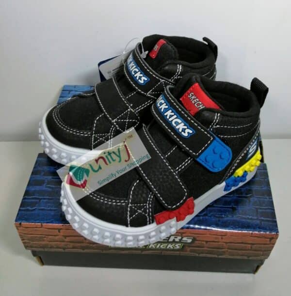 Unityj Uk Baby Skechers Brick Kicks Toddler's Sneakers 295