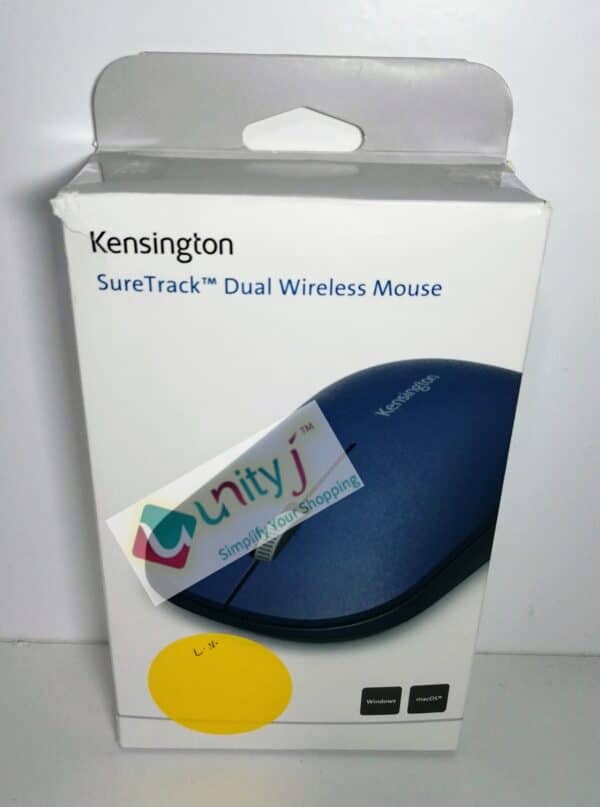 Unityj Uk Computers Kensington Wireless Mouse SureTrack Dual Wireless Ambidextrous Mouse 835