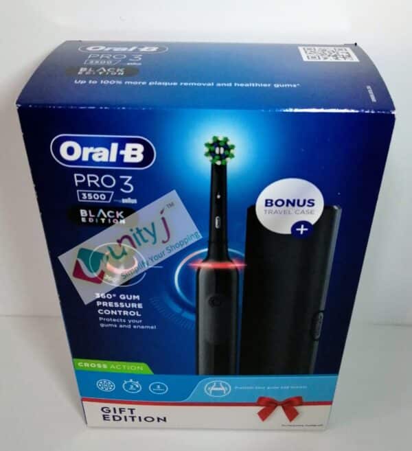 Unityj Uk Health Oral B Pro 3 Electric Toothbrush Plus Travel Case 346