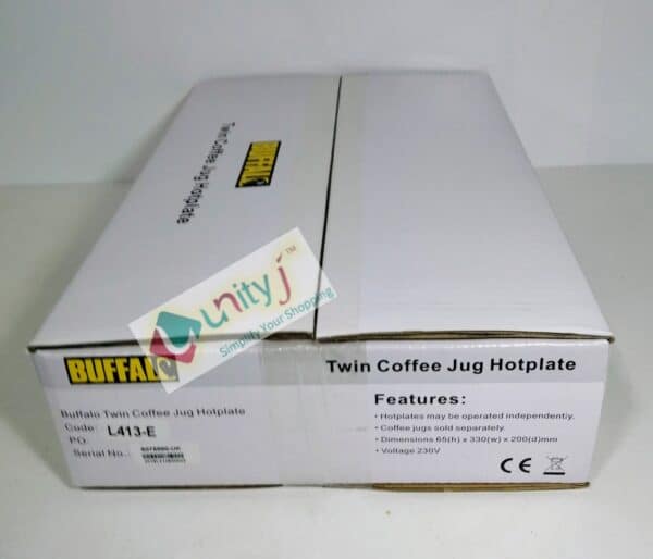 Unityj Uk Kitchen Appliances Buffalo Twin Coffee Jug Hot Plates L413 For Restaurants 1 1002