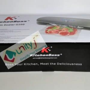 Unityj Uk Kitchen Appliances MEQATS Vacuum Sealer Machine RED 1 962
