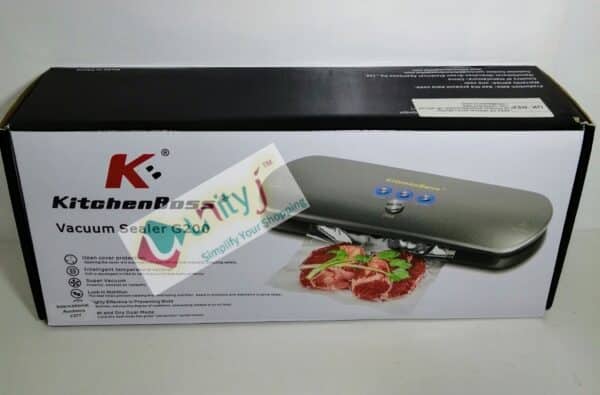 Unityj Uk Kitchen Appliances MEQATS Vacuum Sealer Machine RED 961