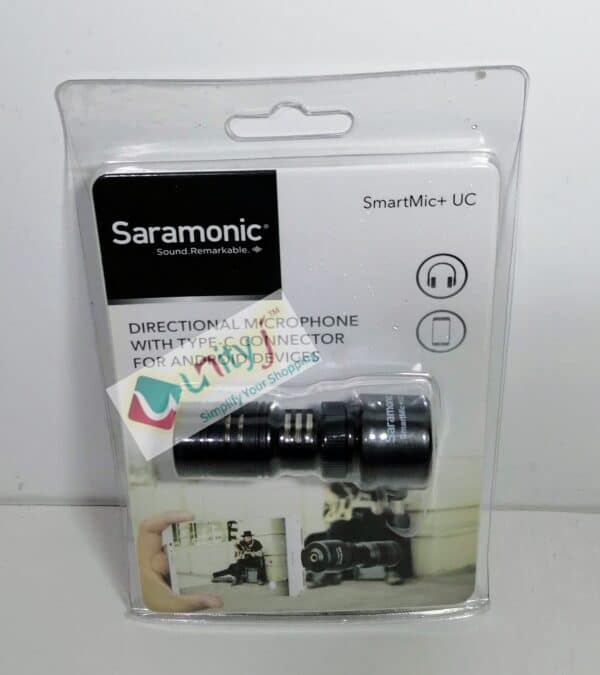Unityj Uk Mobilephones Saramonic SmartMic+ UC Lweight Smartphone Mic USB C 136