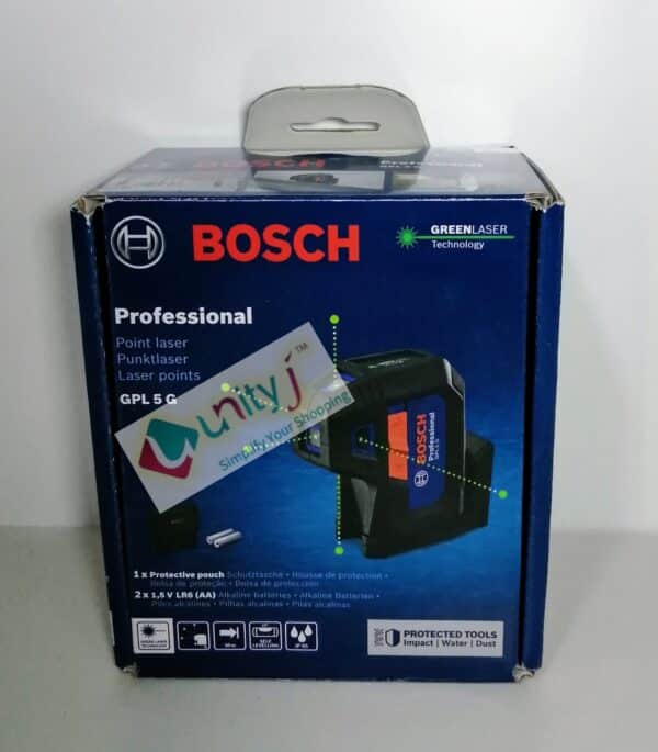 Unityj Uk Tools Bosch Professional 5 Point Laser GPL 5 G (Green Laser 140