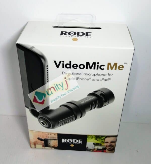Unityj Uk Audio Video RØDE VideoMic Me Compact Directional Smartphone Microphone With 3.5mm 186