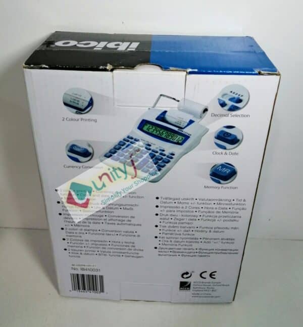 Unityj Uk Business Rexel Ibico 1214X Semi Professional Print Calculator 1 97
