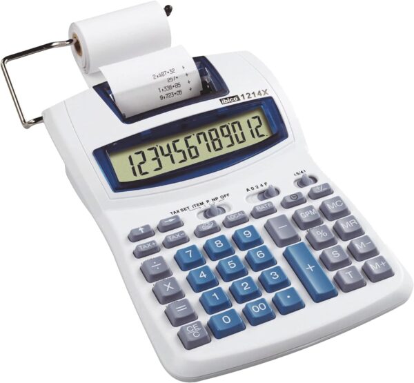 Unityj Uk Business Rexel Ibico 1214X Semi Professional Print Calculator 95