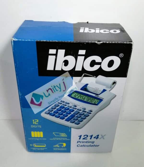 Unityj Uk Business Rexel Ibico 1214X Semi Professional Print Calculator 96
