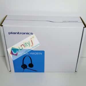 Unityj Uk Computers Plantronics SupraPlus HW261N DC Dual Channel Headset, Black 888