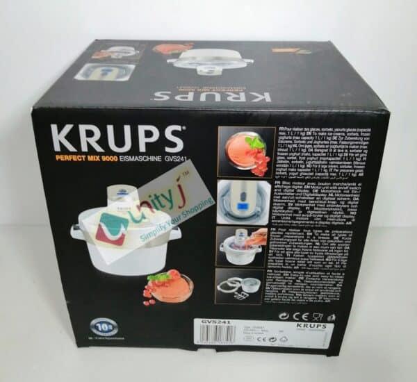 Unityj Uk Kitchen Appliances Krups Perfect Mix 9000 Ice Cream Maker 1 1062