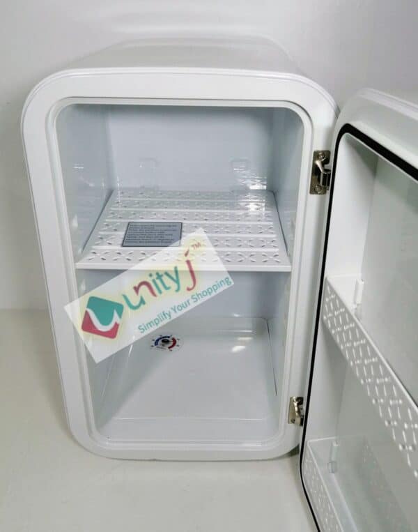 Unityj Uk Kitchen Appliances MEQATS Mini Fridge 18 Litre30 Cans WHITE 2 1151