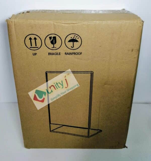 Unityj Uk Office MEQATS Menu Holder A4 Acrylic Sign Holder 1 373
