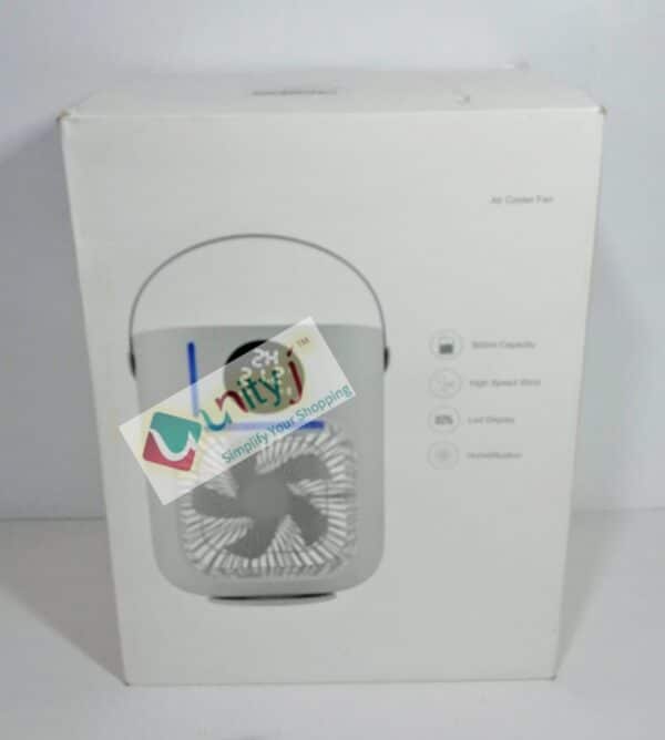 Unityj Uk Appliances MEQATS Portable Evaporative Mini Air Cooler Fan 900ml With Humidifier 2 527