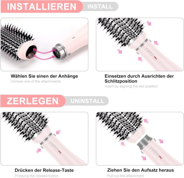 Unityj Uk Beauty PARWIN PRO BEAUTY Styler Set 2 489