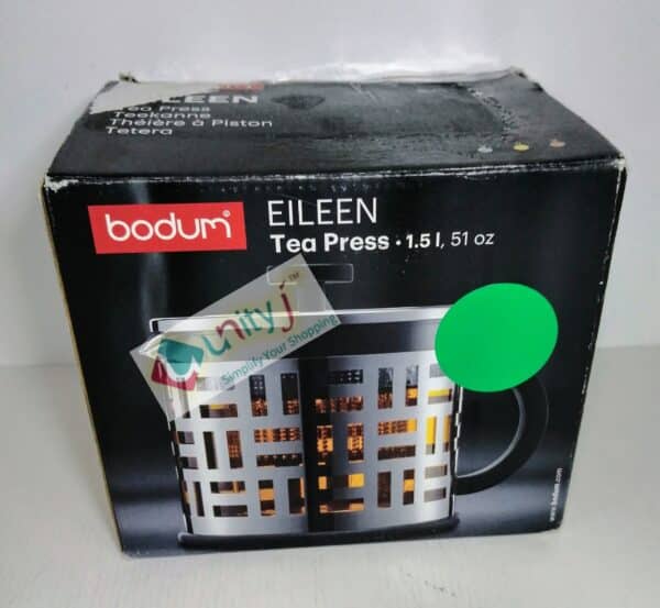 Unityj Uk Kitchen Appliances Bodum Eileen Tea Press With Plastic Infuser, Borosilicate Glass 1.5 L51 Oz 1197