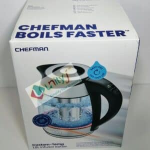 Unityj Uk Kitchen Appliances Chefman Electric Kettle With Temperature Control 1210