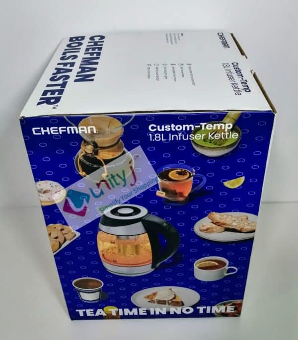 Unityj Uk Kitchen Appliances Chefman Electric Kettle With Temperature Control 2 1211