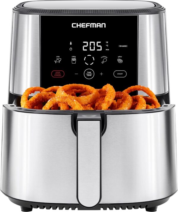 Unityj Uk Kitchen Appliances Chefman TurboFry Touch Air Fryer, 1278