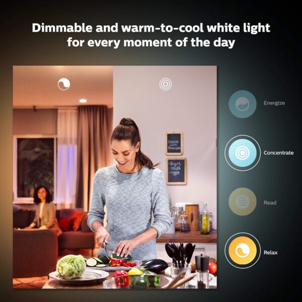 Unityj Uk Lighting Philips Hue White Ambiance Smart Bulb 2 123