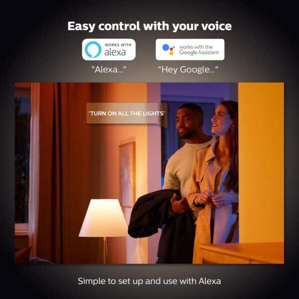 Unityj Uk Lighting Philips Hue White Ambiance Smart Bulb 4 121