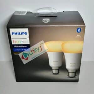 Unityj Uk Lighting Philips Hue White Ambiance Smart Bulb Twin Pack LED 117