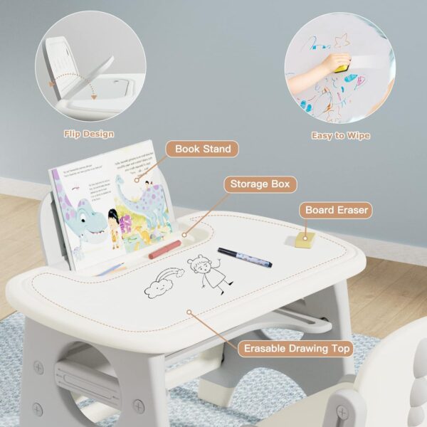 Unityj Uk Baby MEQATS Kids Drawing Table And Chair Set 1 365