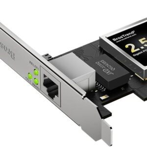 Unityj Uk Computers BrosTrend 2.5 Gigabit PCIe Network Card, 1098