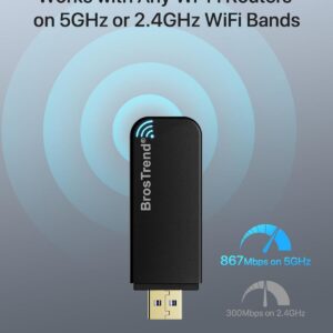 Unityj Uk Computers BrosTrend Linux USB WiFi Adapter 3 1001