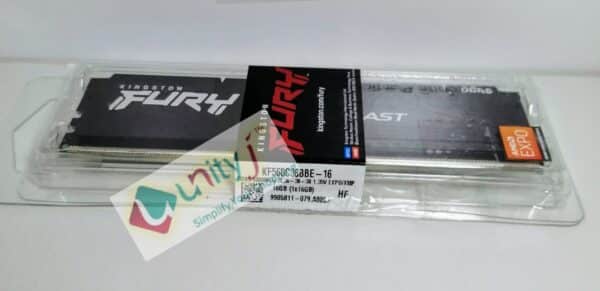 Unityj Uk Computers Kingston FURY Beast DDR5 16GB 6000MTs DDR5 1 995