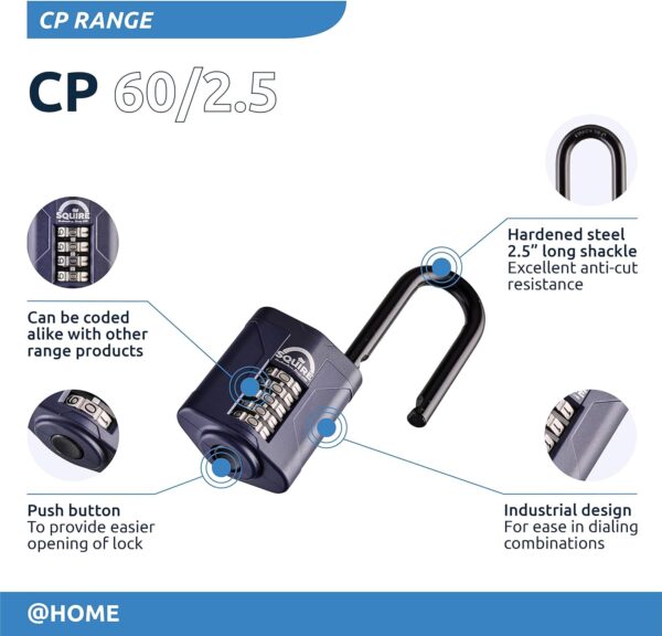 Unityj Uk Household Squire Heavy Duty Padlock 3 360