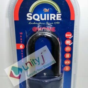 Unityj Uk Household Squire Heavy Duty Padlock (CP602.5) Toughest Long Shackle 356