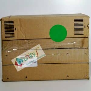 Unityj Uk Office No Box Durable Name Badge 54 X 90 Mm With Combi Clip Transparent 410