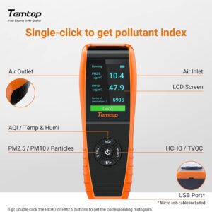 Unityj Uk Tools Temtop Air Quality Monitor 3 219