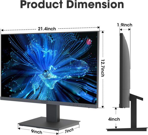 Unityj Uk Computers KOORUI 24 Inch FHD Monitor 4 1141