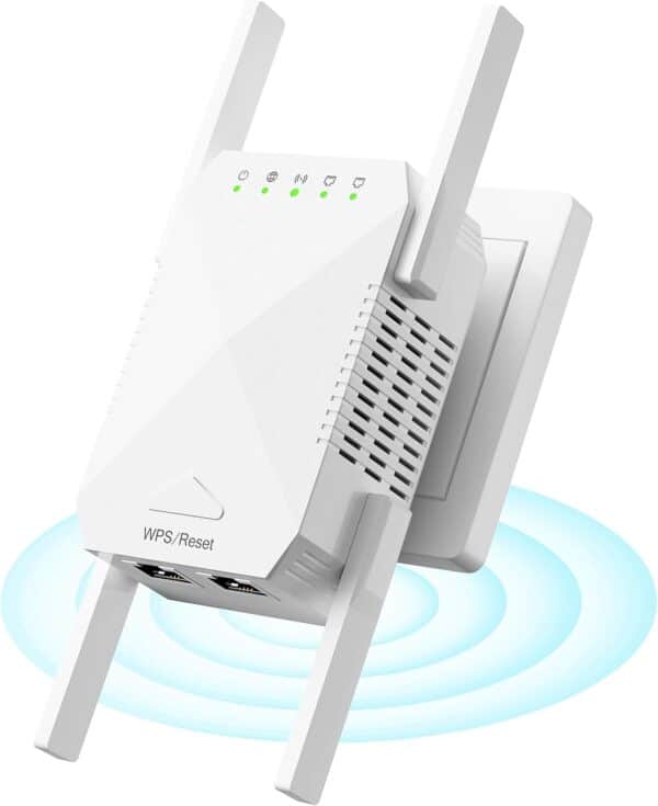 Unityj Uk Computers MEQATS 1200Mbps WiFi Booster, 1153