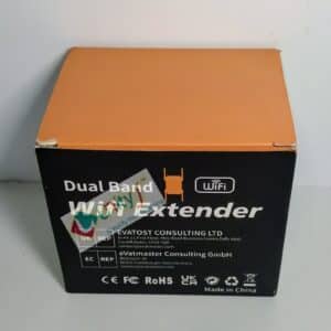 Unityj Uk Computers MEQATS 1200Mbps WiFi Booster, 4 Antennas WiFi Extender 2 1156