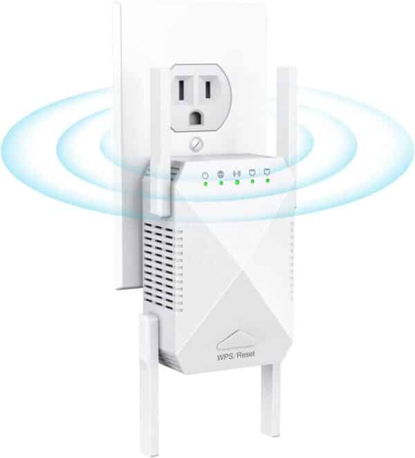 Unityj Uk Computers MEQATS 1200Mbps WiFi Booster 6 1147