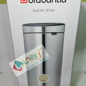 Unityj Uk Household Brabantia Touch Bin 30L Large Waste Bin For Kitchen 376