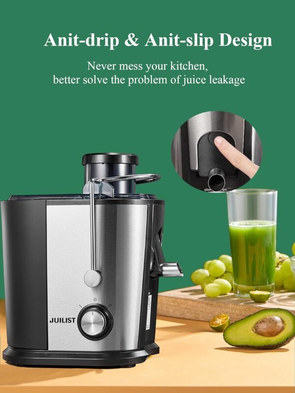 Unityj Uk Kitchen Appliances MEQATS Juicer, 600W Juicer Machines 1 1421