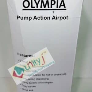 Unityj Uk Kitchen Appliances Olympia Pump Action Airpot 5 Litre Flask 1 1376