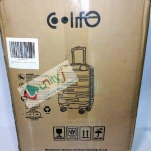 Unityj Uk Travel COOLIFE Hard Shell Suitcase Medium Grey 1 75