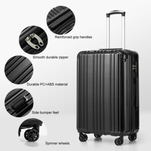Unityj Uk Travel COOLIFE Hard Shell Suitcase Rolling 1 92