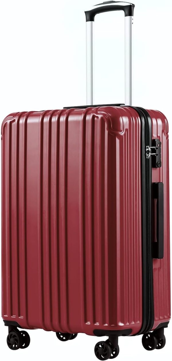 Unityj Uk Travel COOLIFE Hard Shell Suitcase Rolling 93