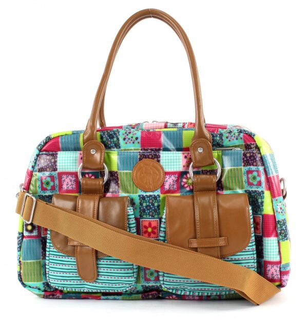 Unityj Uk Baby Lassig Baby Changing Diaper Bag, Flower Quilt 1 407