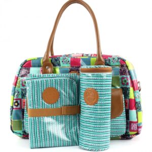 Unityj Uk Baby Lassig Baby Changing Diaper Bag, Flower Quilt 2 406