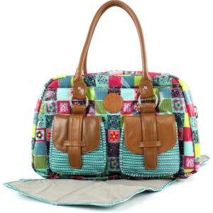 Unityj Uk Baby Lassig Baby Changing Diaper Bag, Flower Quilt 3 405