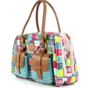 Unityj Uk Baby Lassig Baby Changing Diaper Bag, Flower Quilt 4 404